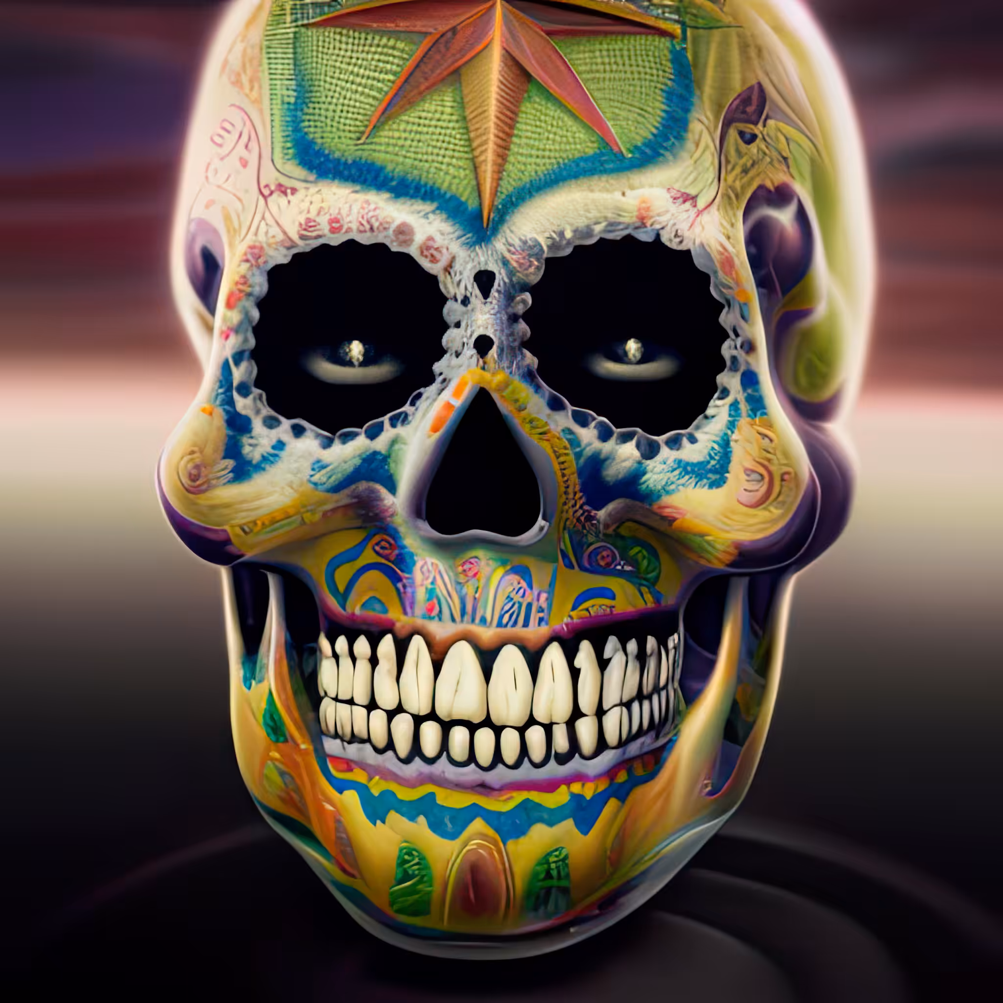 Head Case - A Color Study: Head Case #358