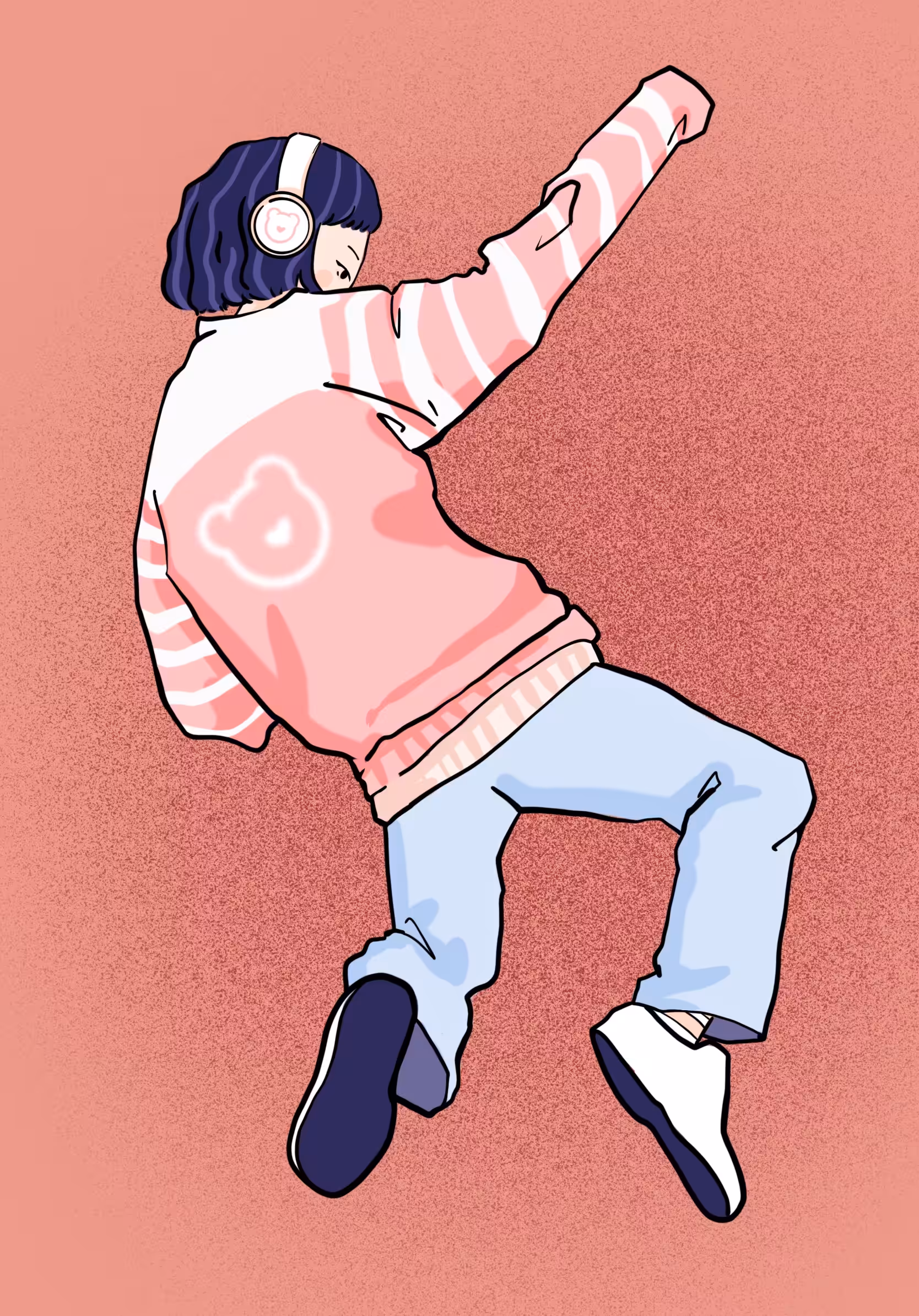 happy red