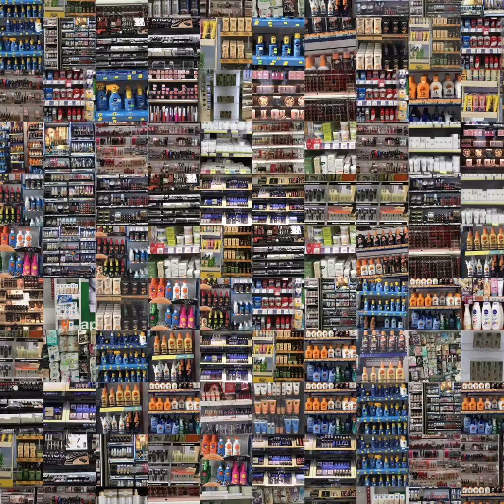 008 Cosmetics @ Supermarket, "SHELVES" collection, animated