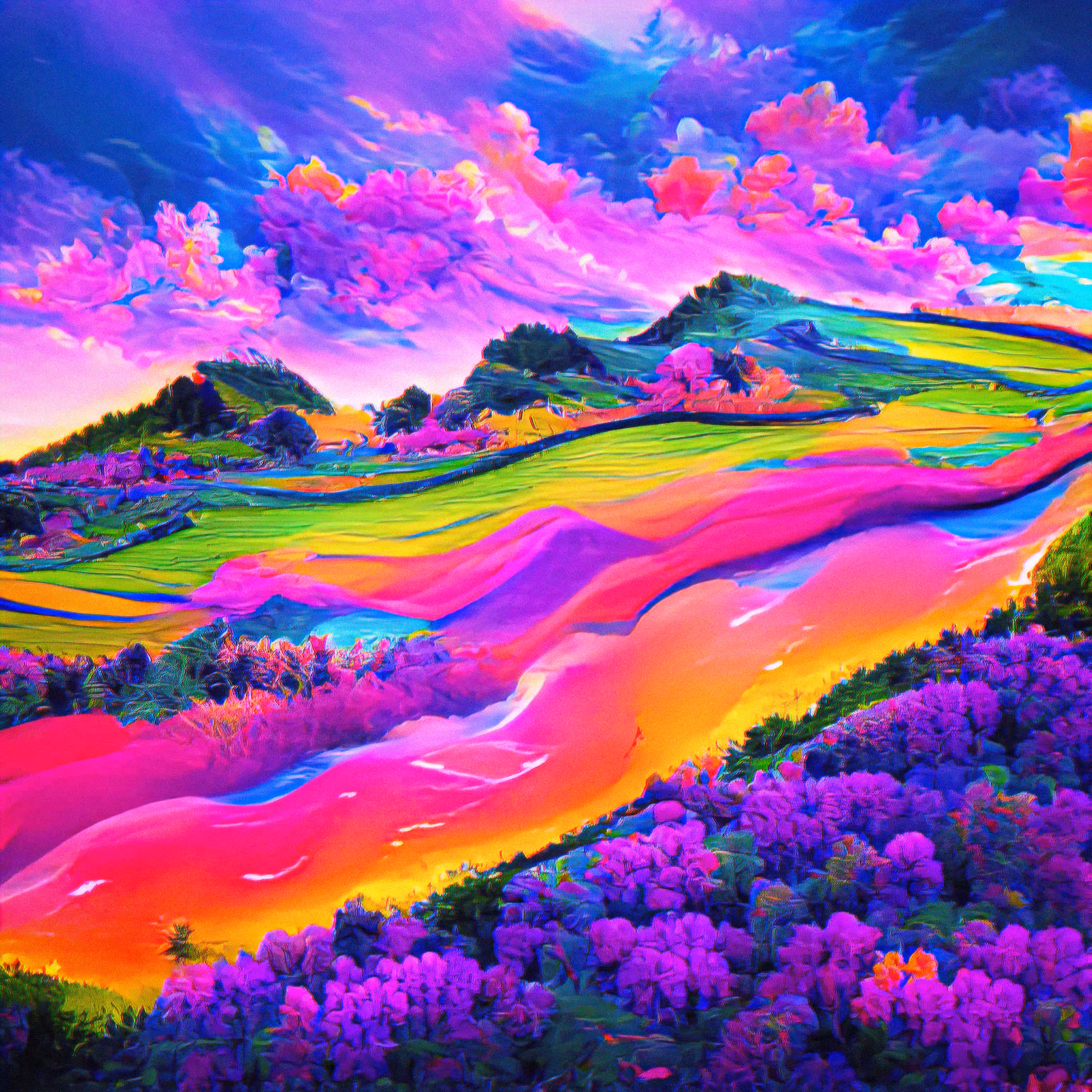 Rainbow River (Psychedelia: Landscapes)