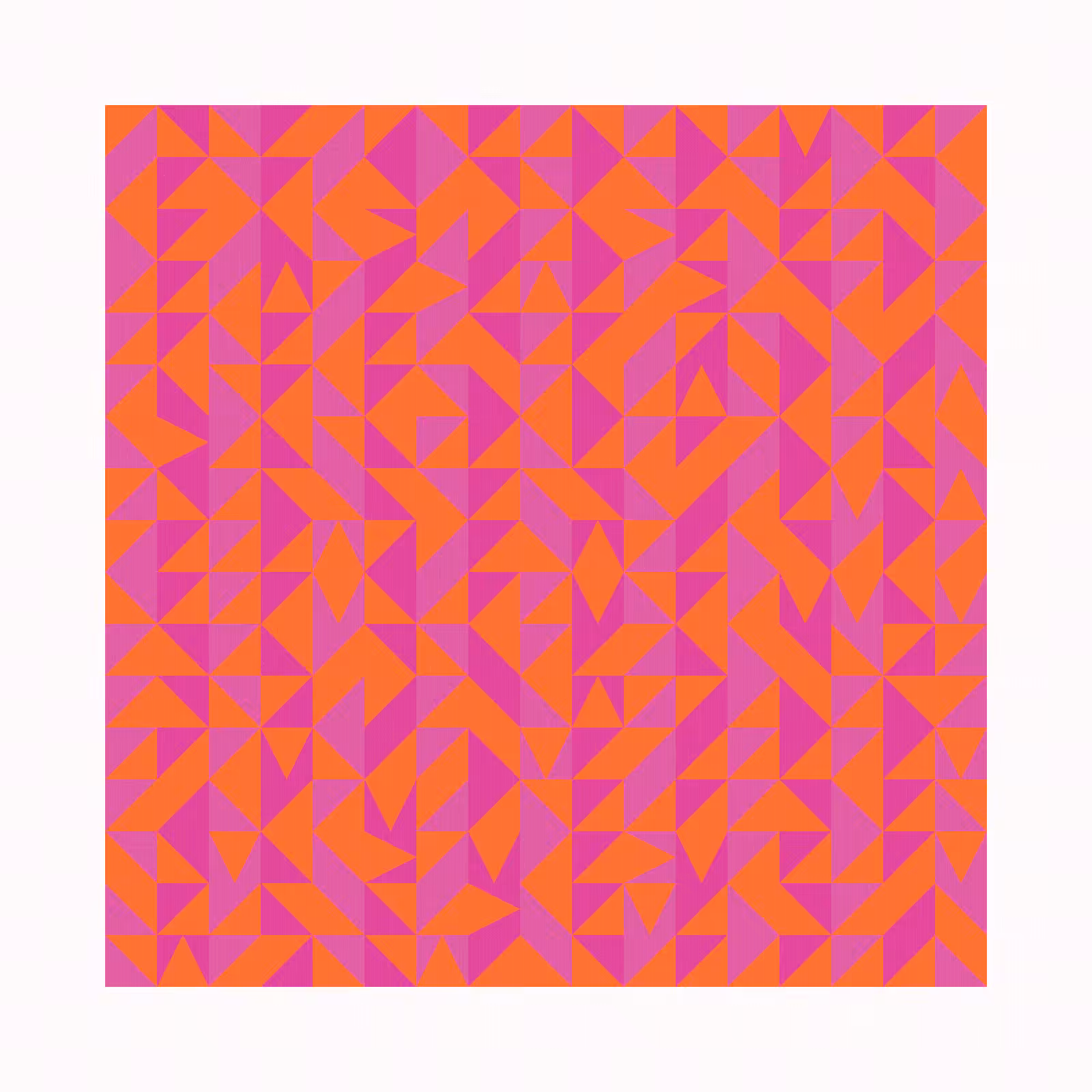 Triangle Pattern II #96