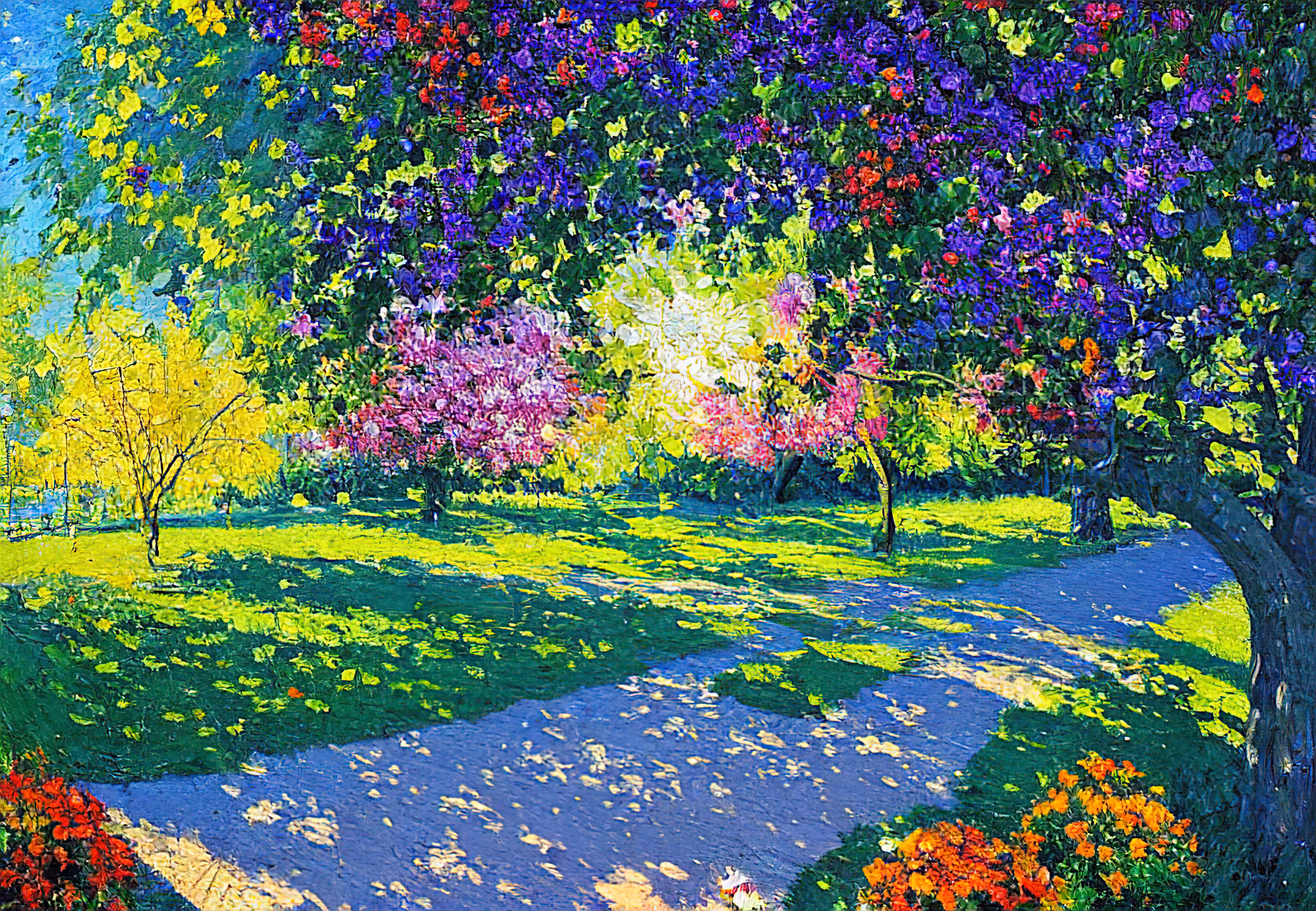 pAInting: Garden #7