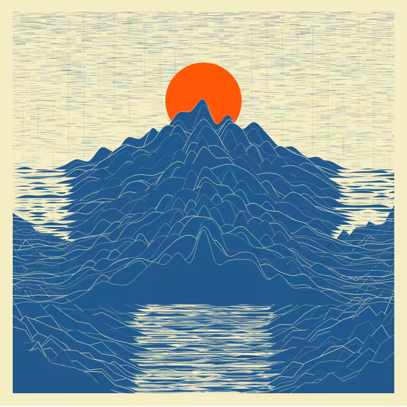 The Distant peaks #64