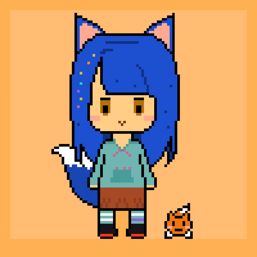 BlueFoxy #023 - version Vanellope von Schweetz