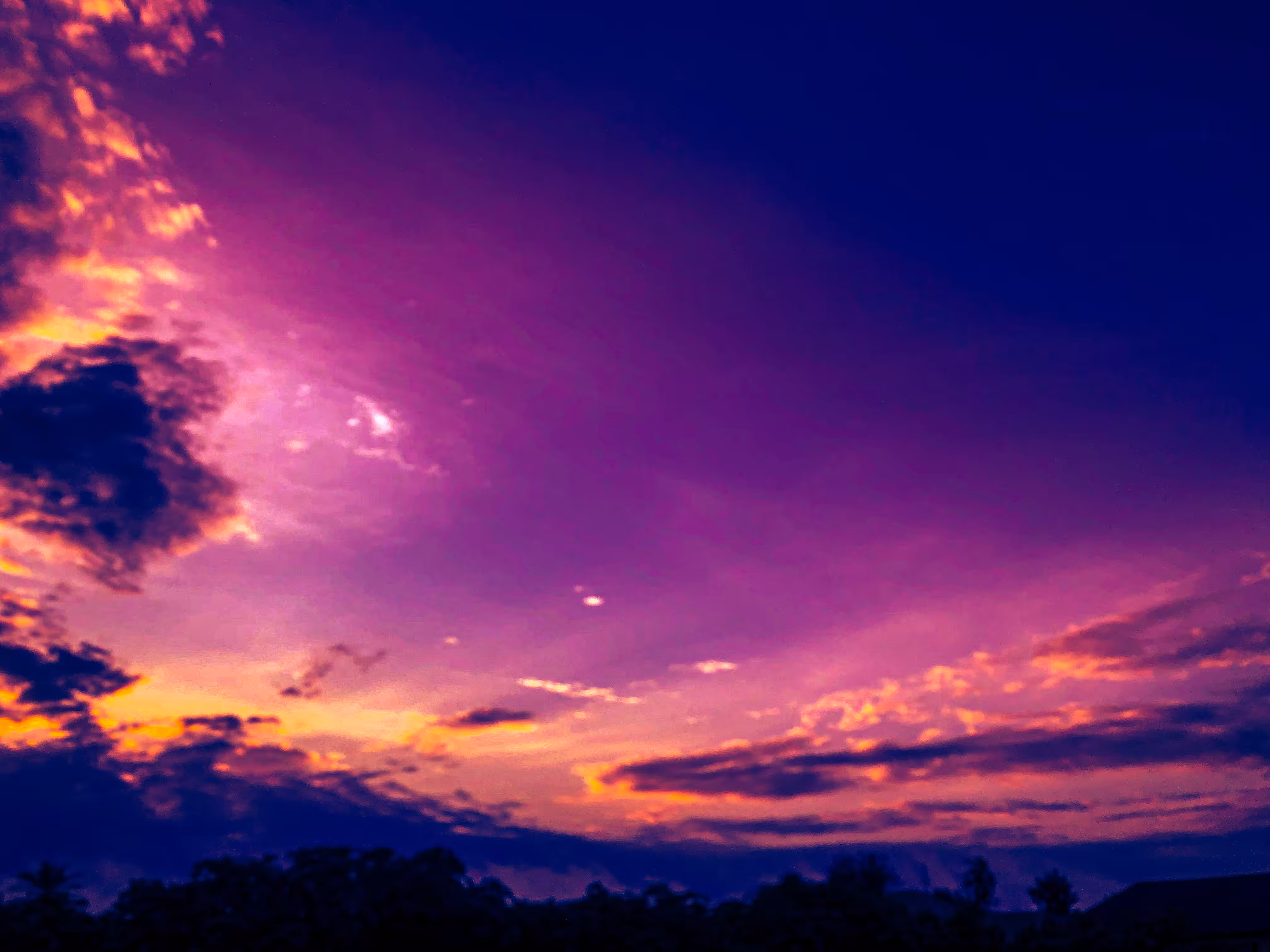 Sunset's smile