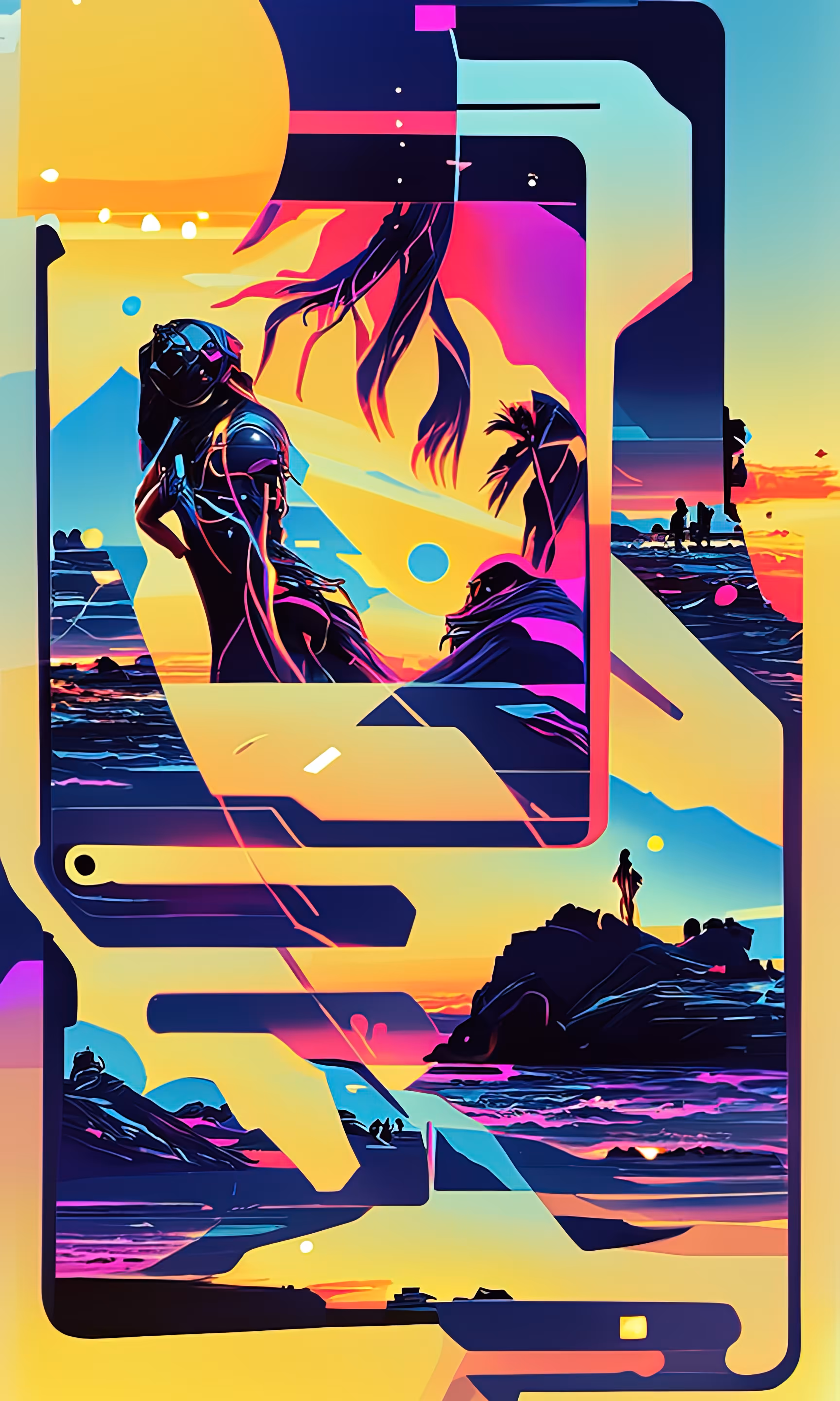 SynthWave Sunset