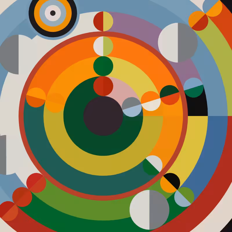 Delaunay's Relief-disques 1936-2022 #11
