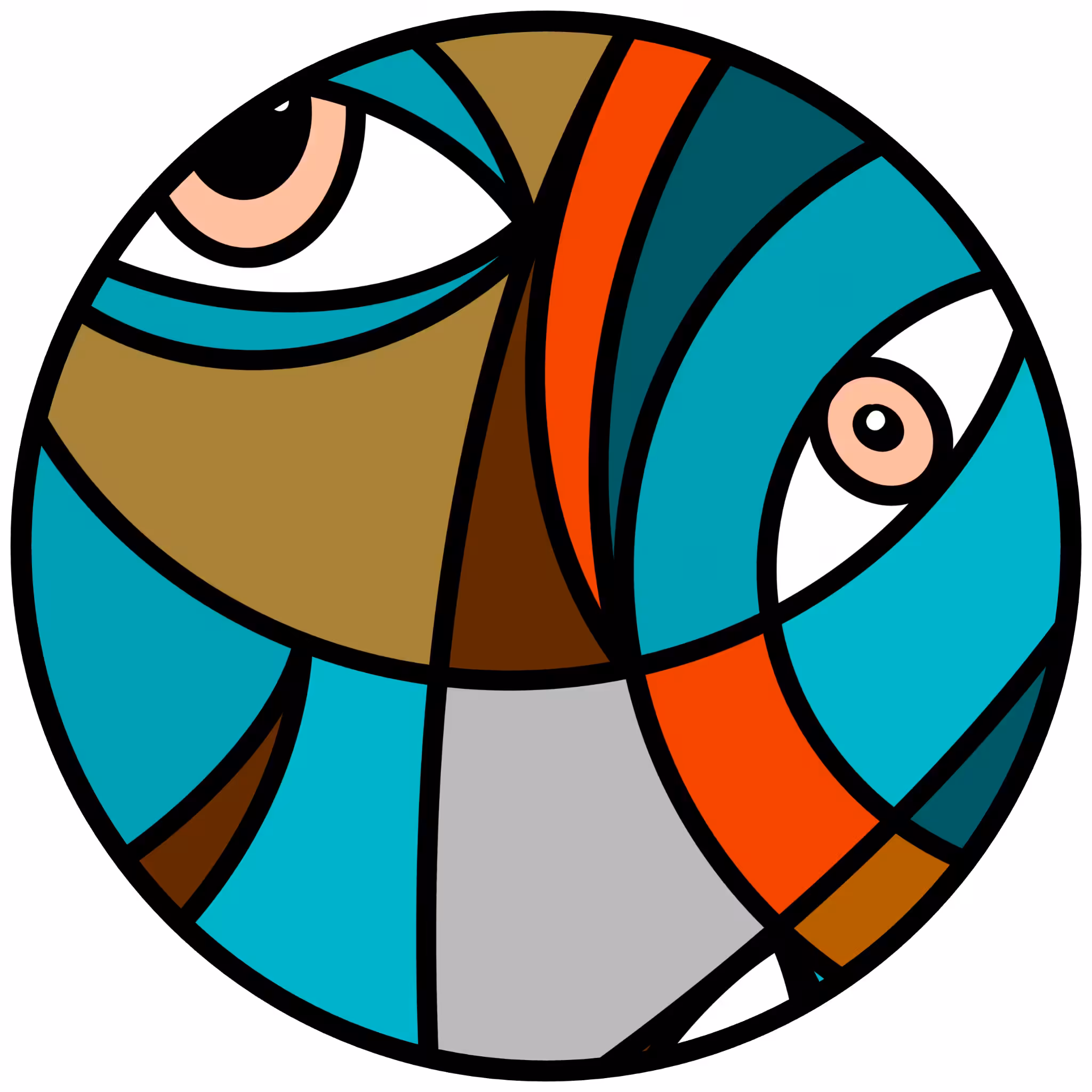 Cubist Circle 80