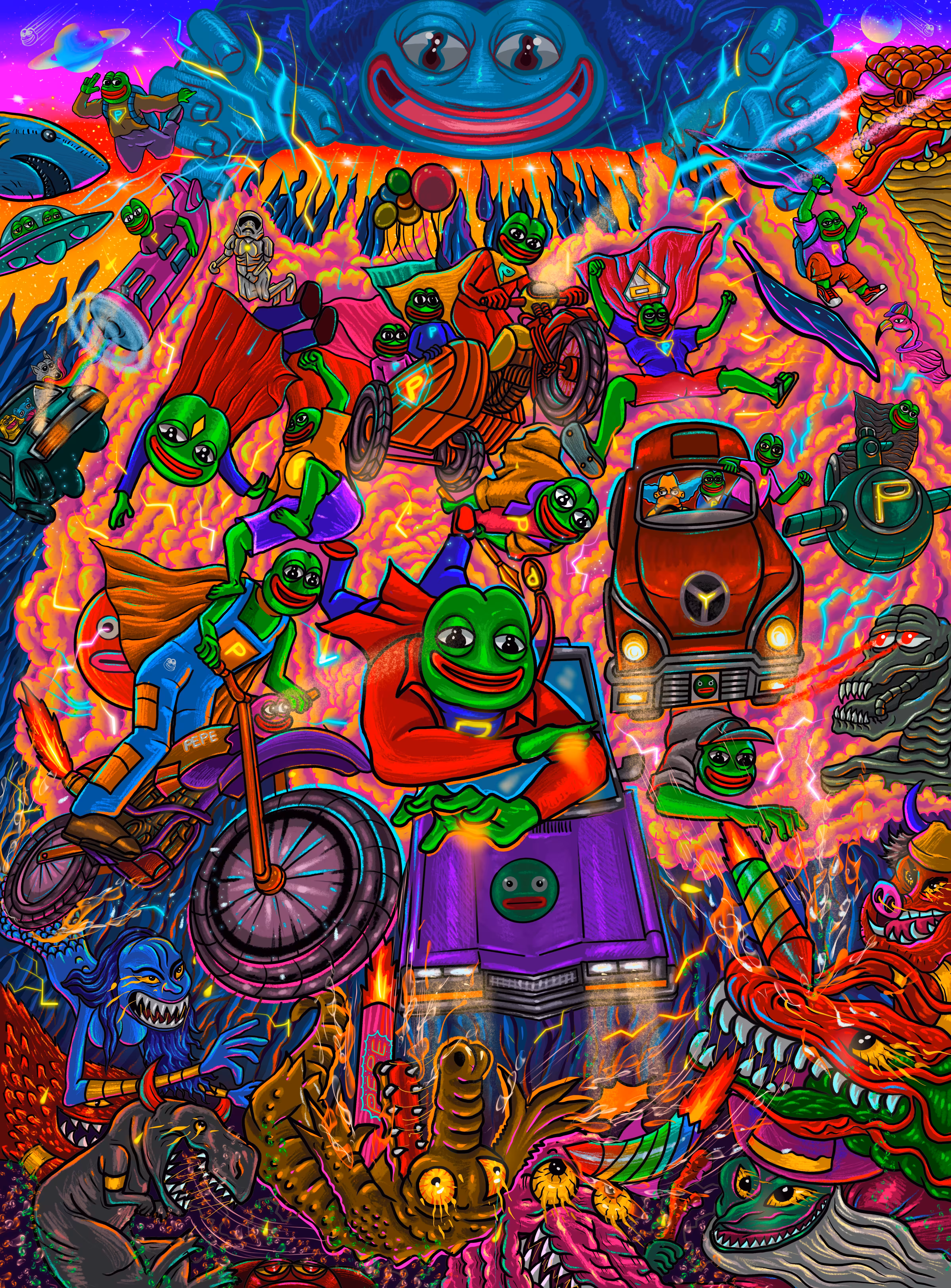 Pepe Vs Villains