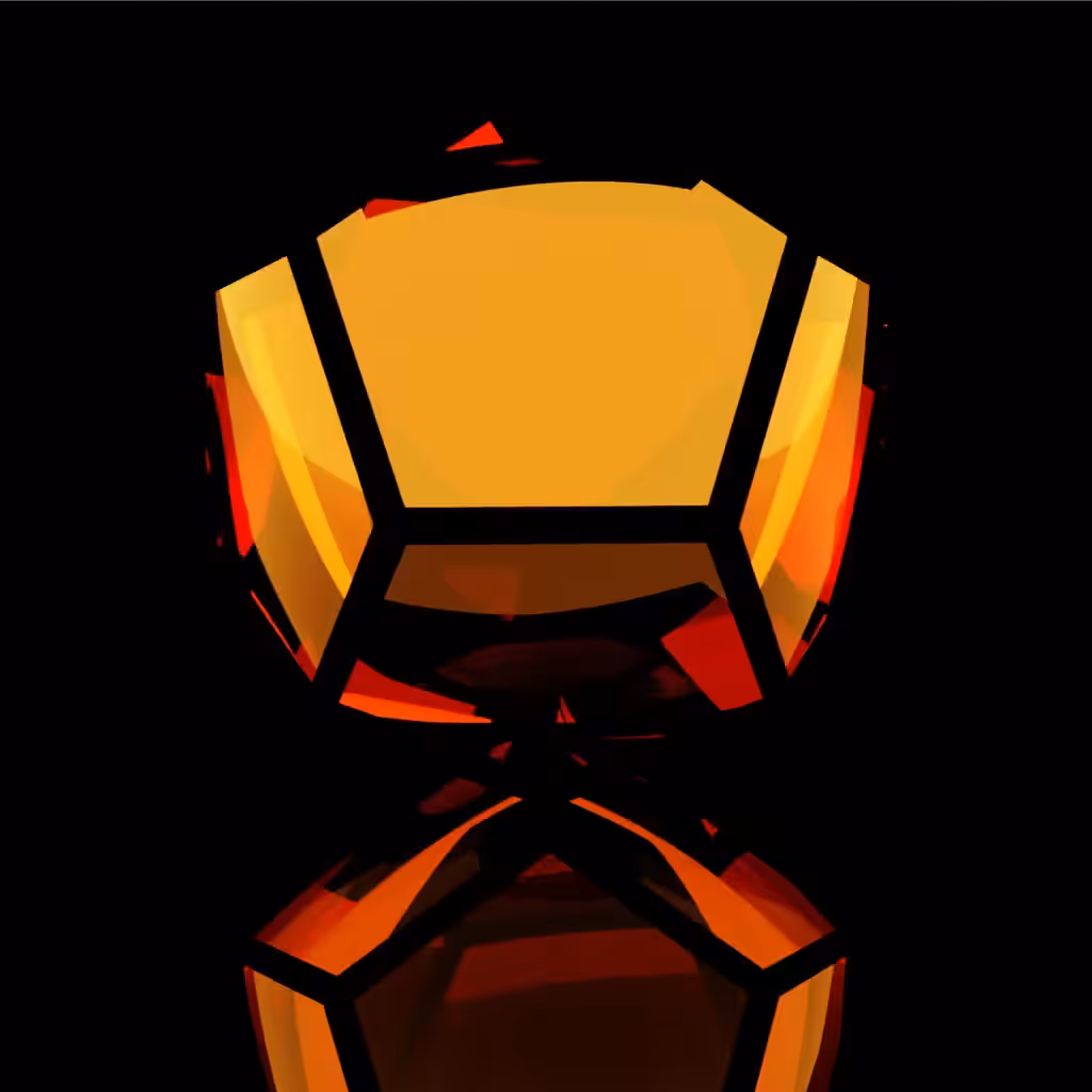 Platonic Solids - Gen 1 - Dodeca - Wireframe