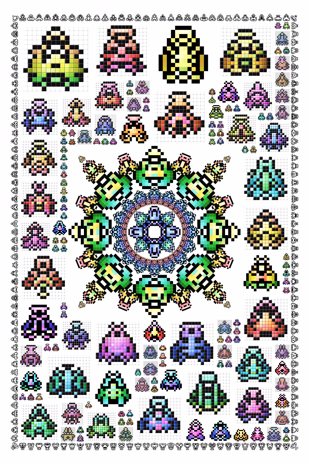 Pixel Spaceships #28