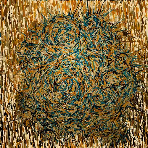 Polluted Sunflowers #35