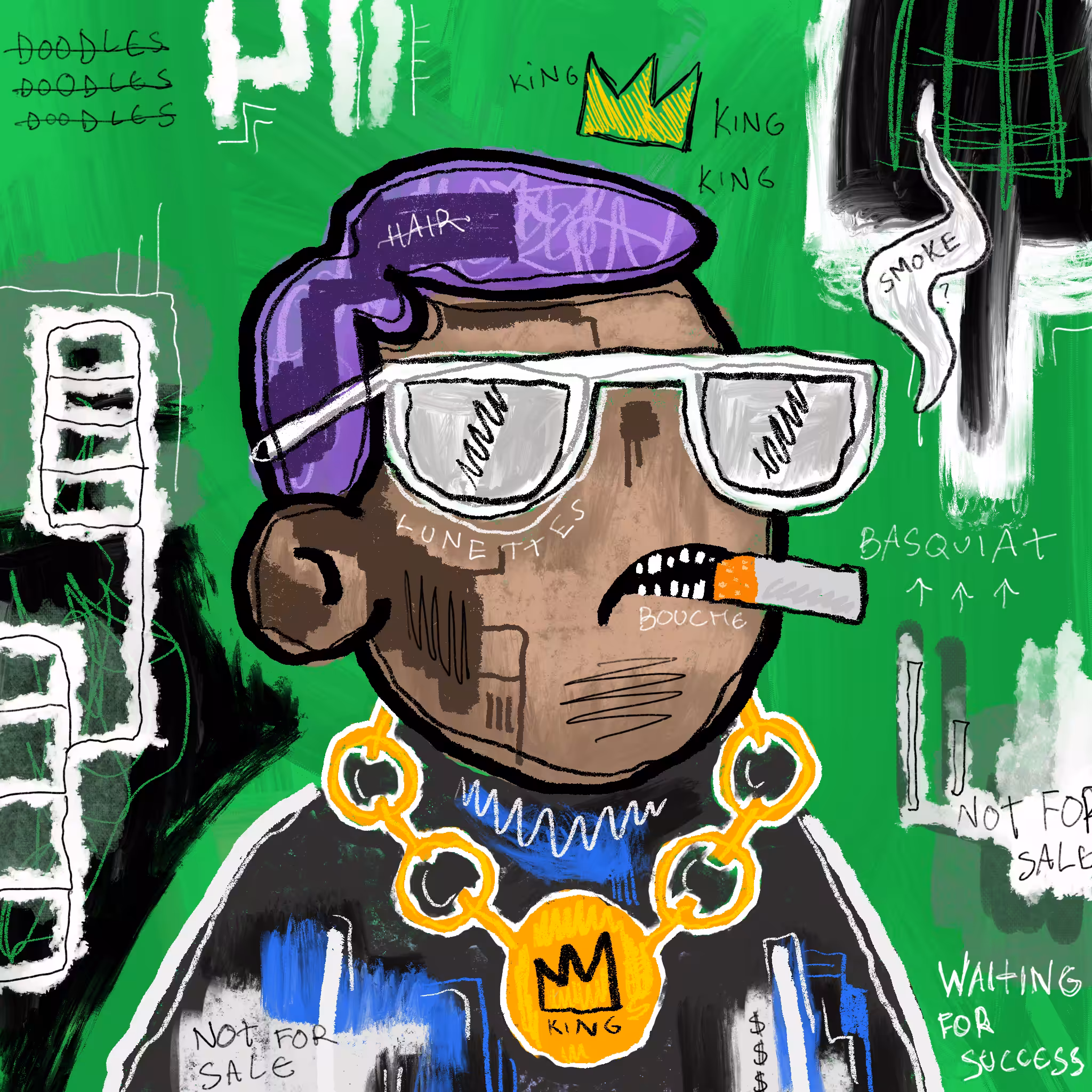 Doodlesquiat #9