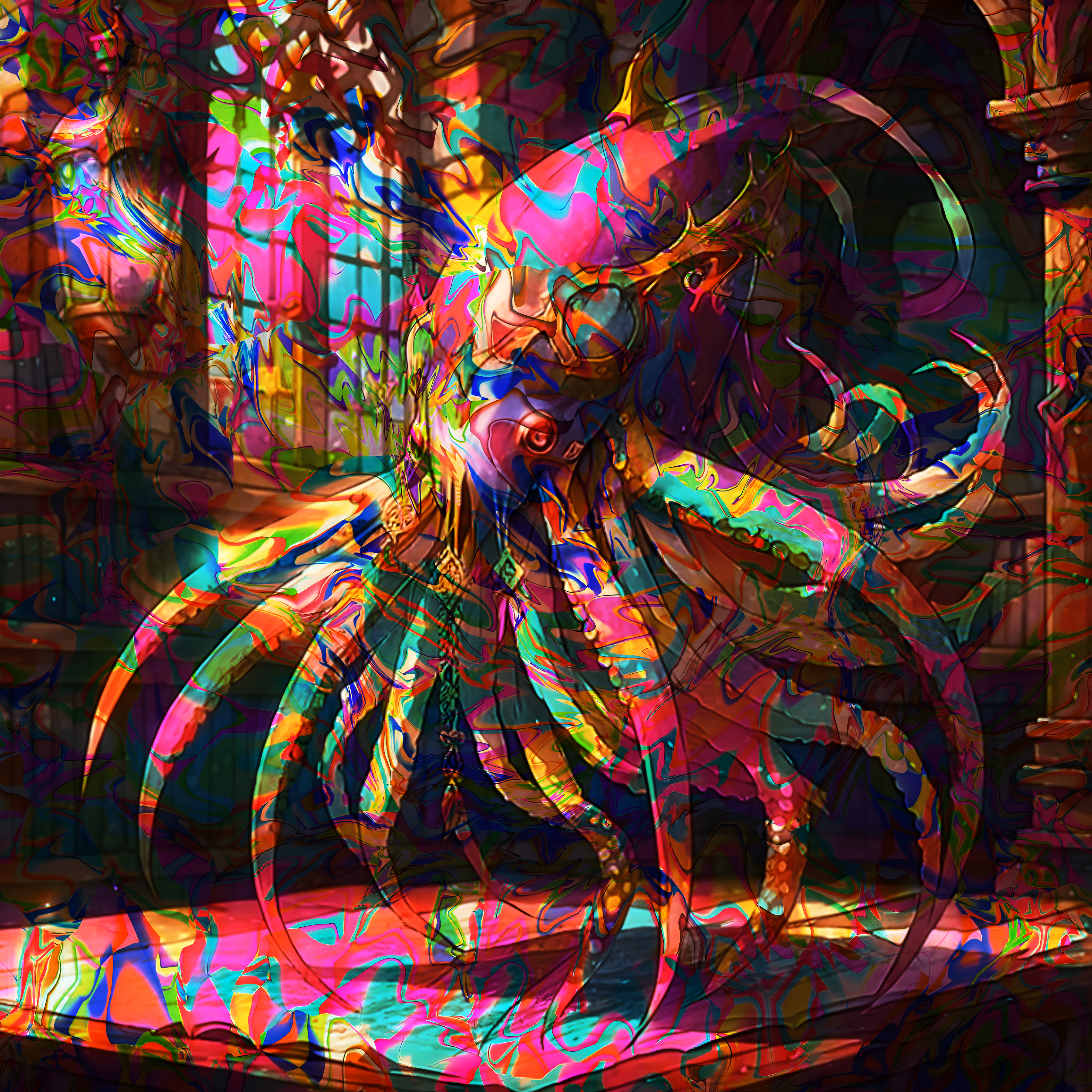 Aliens : Squidora (Ancient medieval squid)