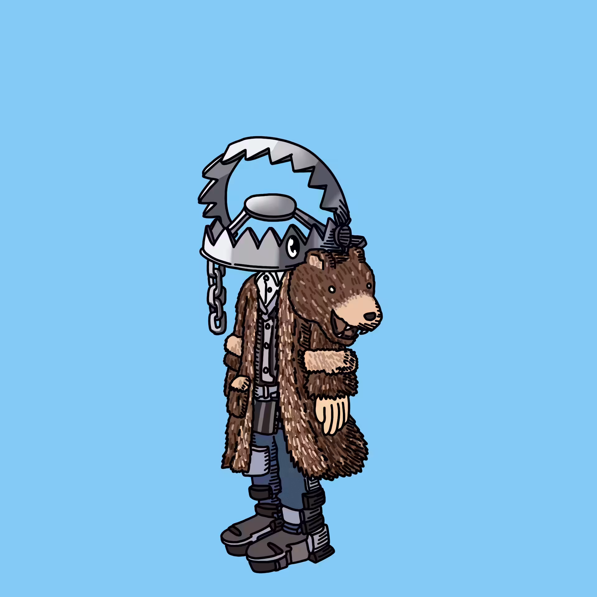 Trapper one eyed guy #00328