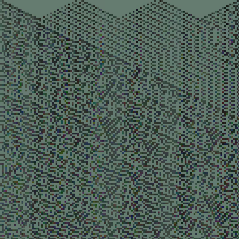 Colored Elementary Cellular Automaton #406