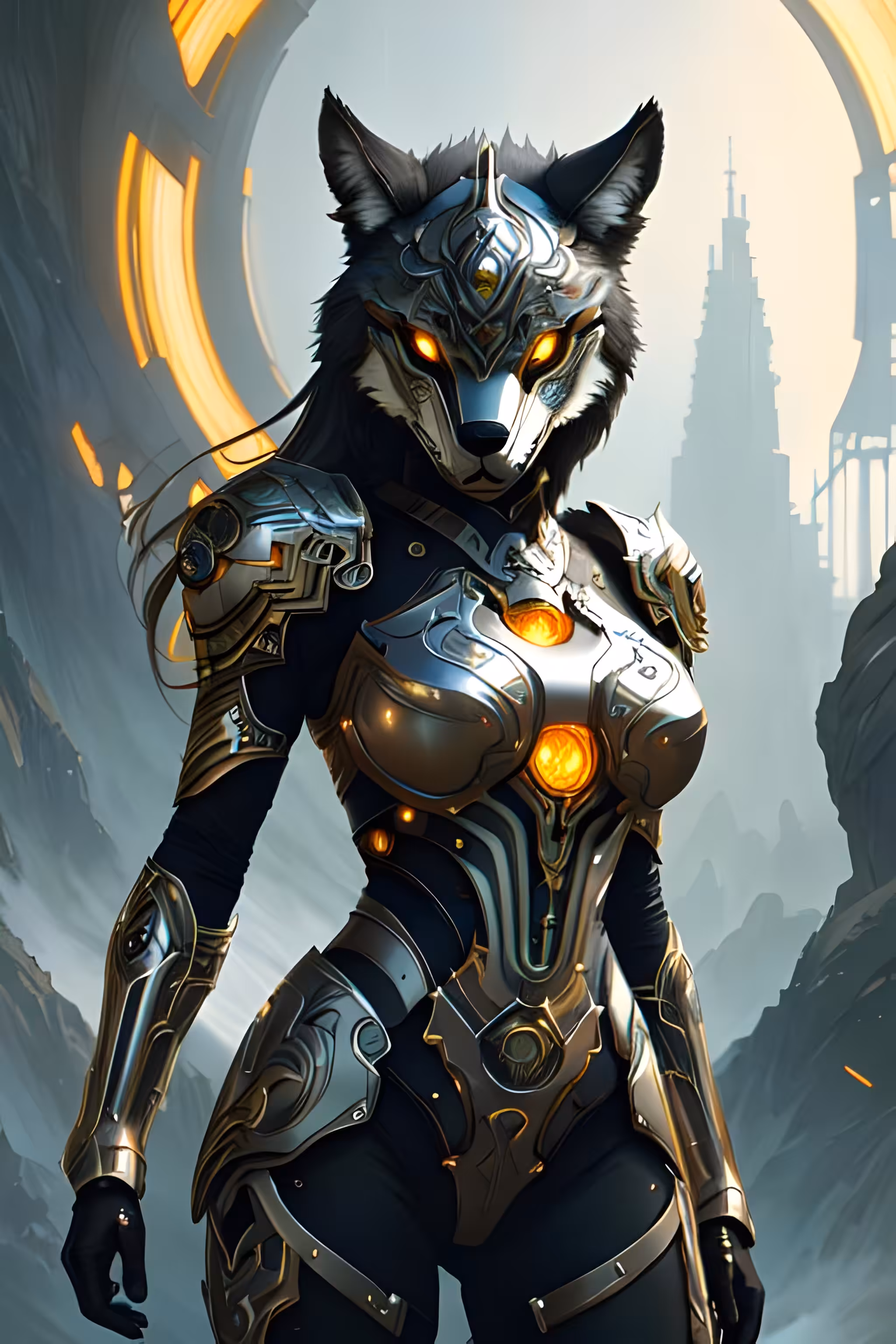 She is an alpha
